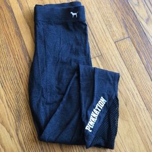 Pink Victoria Secret Cotton Yoga Leggings